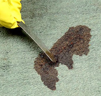 scraping spillage on carpet dublin